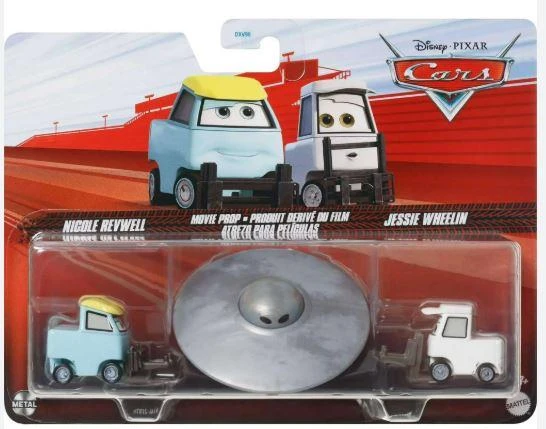 Disney Pixar Cars Nıcole Revwell & Movıe Prop & Jessıe Wheelın DXV99 HTX15 ürün görseli 1