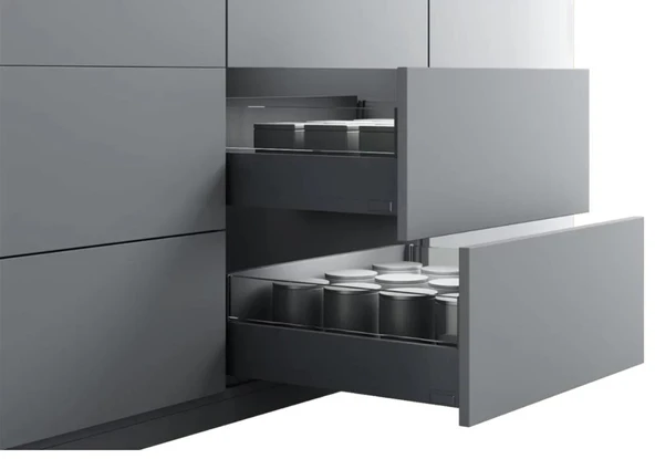 Samet Flowbox 106/18 Frenli Antrasit 500mm ürün görseli 1