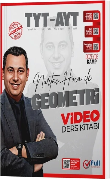 TYT AYT Geometri Video Ders Kitabı Full Matematik ürün görseli 1