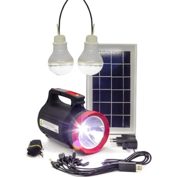 Gold Silver GS-330 Güneş Enerjili Solar Aydınlatma Sistemi ürün görseli 1
