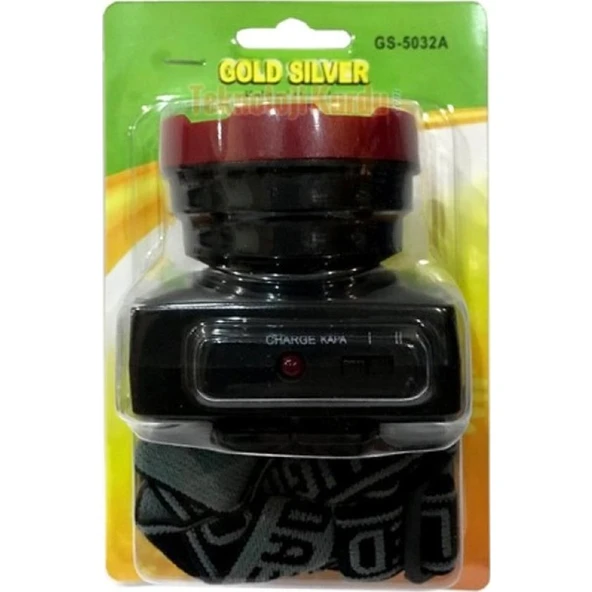 Gold Silver GS-5032A Şarjlı Kafa Lambası - Resim 2