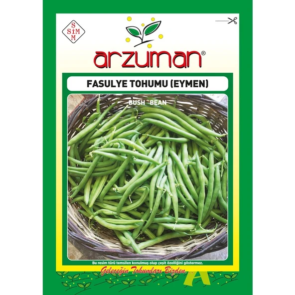 Arzuman Eymen Oturak Fasülye Tohumu 50 Gram ürün görseli 1