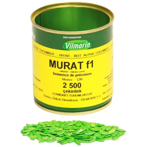 Vilmorin Murat F1 2500 Çk (Hibrit Oturak Hıyar) Vilmorin ürün görseli 1