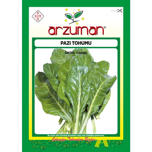 Arzuman Geniş Yaprak Pazı Tohumu 10 Gram ürün görseli 1