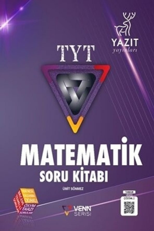 Yazıt Venn Serisi Yks Tyt Matematik Soru Kitabı ürün görseli 1
