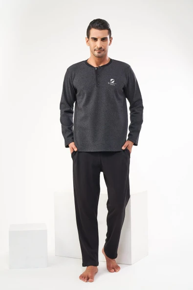 Pjs 22609 Erkek Uzun Kol Pijama Takımı ürün görseli 1