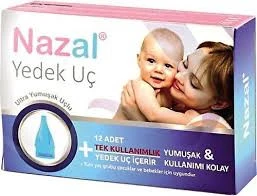 Nazal Burun Aspiratör 12'li Yedek Uç (otri Bebe Uyumlu) Nzlbayu ürün görseli 1