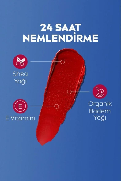 Nivea Lip Cheek Caring Red - Resim 7