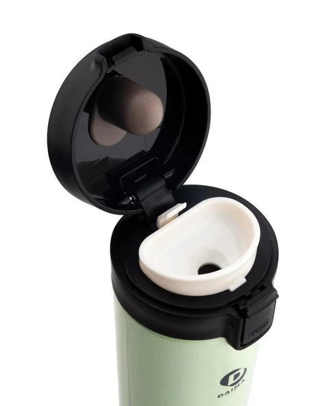 DAİMA LOOP BARDAK TERMOS YEŞİL 380ML - Resim 2