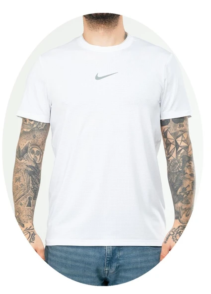 Nike EF-4361 Erkek Polyester Mesh T-Shirt - Resim 2