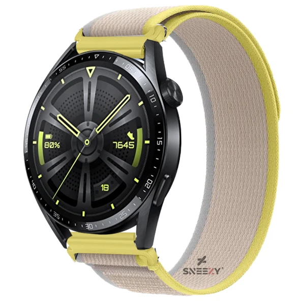 Xiaomi Watch S1 -S1 Active -Mi Watch -Watch Color 22mmUyumlu Wander Trail Loop Kordon  Sarı ürün görseli 1
