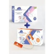 BLUEWELL ORTHOPEDICS PRODUCTS Nazal Burun Aspiratörü Başlangıç Seti Bebek Burun Temizleyici Aspiratör + Uyumlu 10 Adet Yedek Uç ürün görseli 1