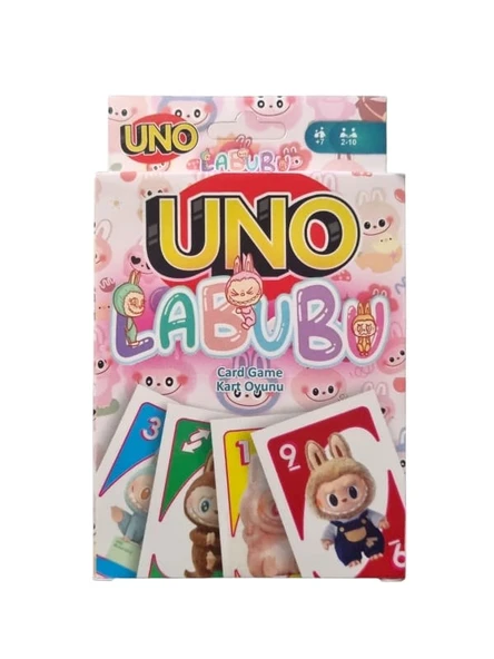 Labubu Uno Oyun Kartı ürün görseli 1