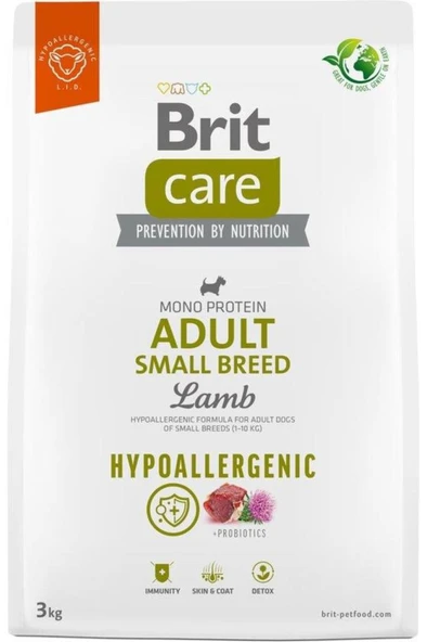Brit Care Brit Care Hypo-Allergenic Kuzulu Yetişkin Küçük Irk Köpek Kuru Maması 3 Kg ürün görseli 1