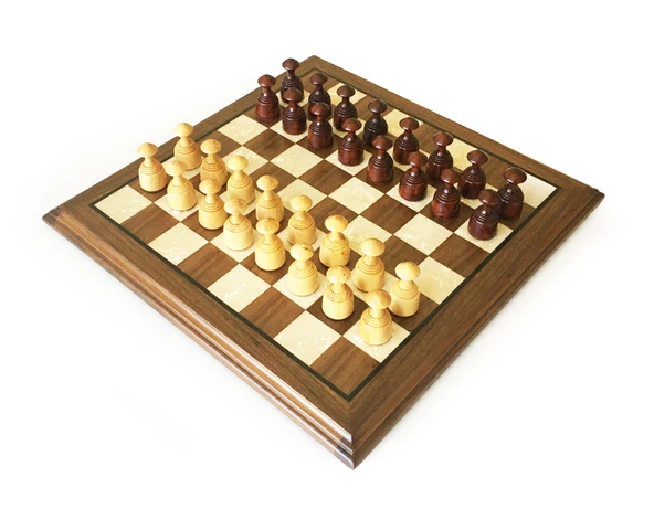 Helena Wood Art Masif Ceviz Sedefli  Dama Takımı 40 cm Kahve-50mm ürün görseli 1