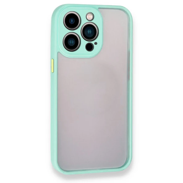 FitCase iPhone 13 Pro Montrea Silikon Arka Kapak - Resim 3
