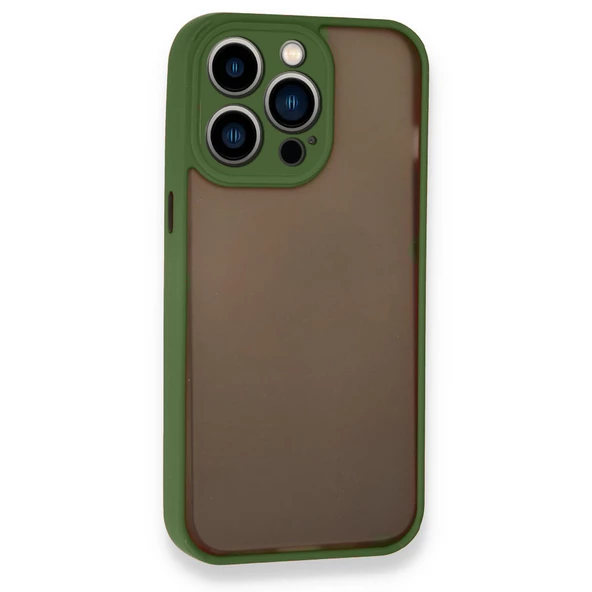 FitCase iPhone 13 Pro Max Montrea Silikon Arka Kapak - Resim 9