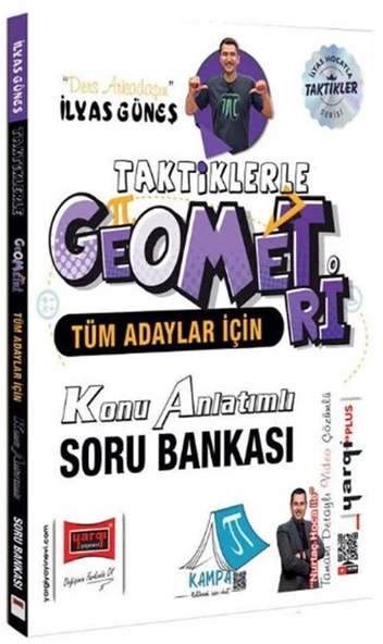 Tüm Adaylar İçin Taktiklerle Geometri Konu Anlatımlı Soru Bankası Yargı Yayınları ürün görseli 1