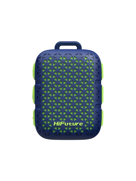 HiFuture Pocket S Kablosuz Bluetooth 5.4 IPX7 Su Geçirmez 5W TWS Taşınabilir Mini Hoparlör Mavi ürün görseli 1