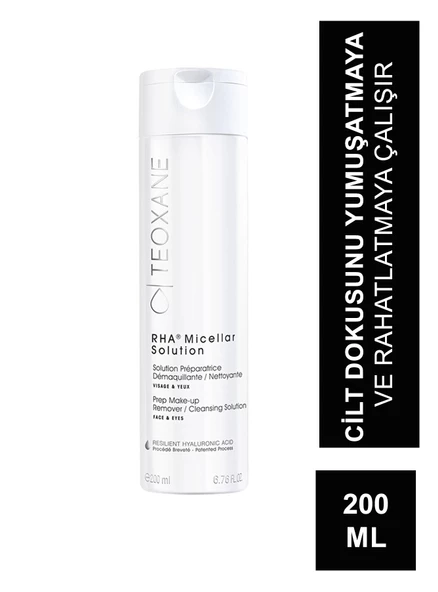 Teoxane RHA Micellar Solution 200ml - Anti Aging Temizleme Solüsyonu ürün görseli 1