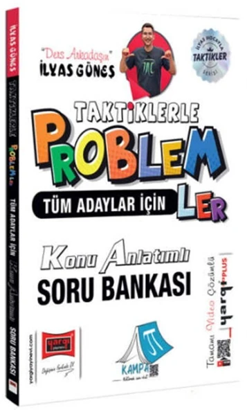 Tüm Adaylar İçin Taktiklerle Temel Problemler Konu Anlatımlı Soru Bankası Yargı Yayınları ürün görseli 1