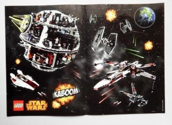 Lego 5002940 Star Wars Wall Sticker ürün görseli 1