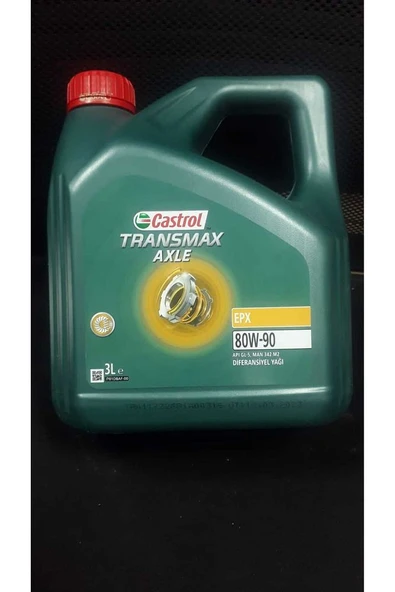 TRANSMAX AXLE EPX 80W-90 GL-5 3 LİTRE ürün görseli 1