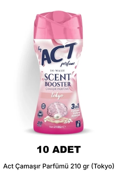 Act 10 ADET Granül Çamaşır Parfümü & Çamaşır Yumuşatıcı Tokyo 210 gr ürün görseli 1