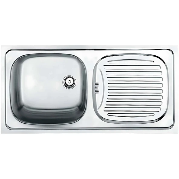 Teka EBM 45 Paslanmaz Çelik Sağ Damlalıklı Eviye 40132027 ürün görseli 1