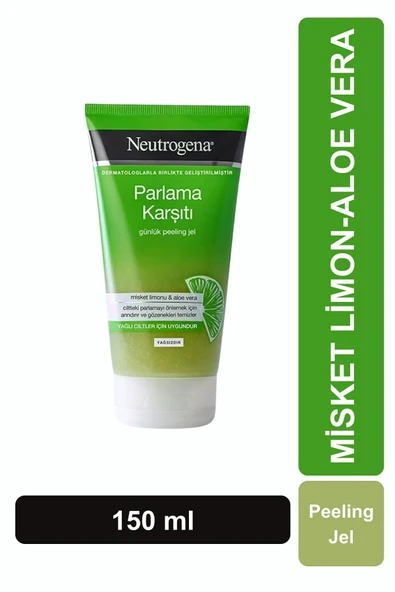 NEUTROGENA Parlama Karşıtı Günlük Peeling Jel 150 ml (YAĞLI CİLTLER İ?ÇİN) ürün görseli 1