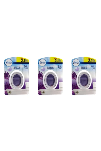 FEBREZE Banyo Kokusu Lavanta 3 Adet 8001841441610 ürün görseli 1
