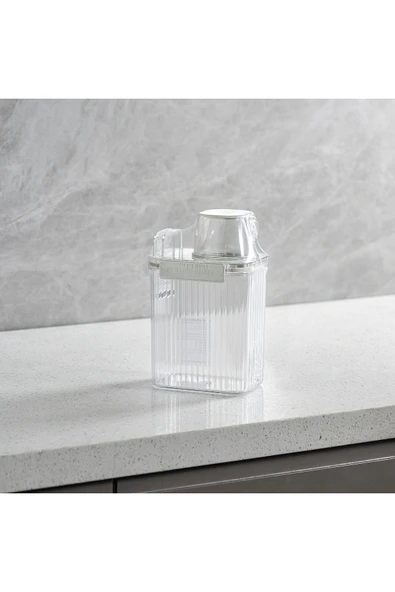 Pinmoo Basic Ölçü Bardaklı Erzak Kabı 1300 Ml. ürün görseli 1