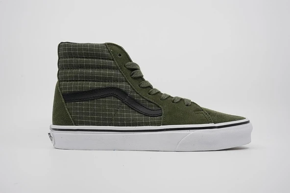 UA SK8-Hi  Yeşil/Beyaz Unisex VN0007NS0FI1 Yeşil/Beyaz 37 Menşei : Vietnam (VN) ürün görseli 1