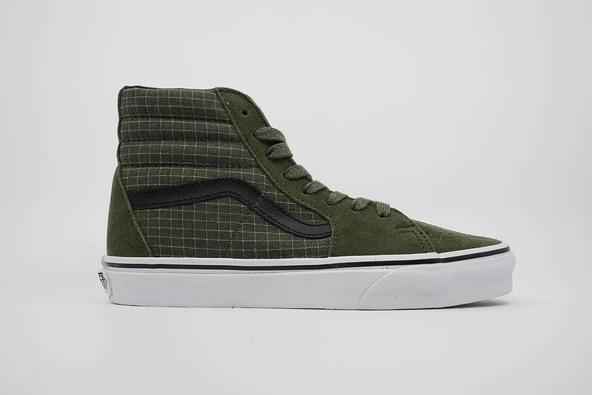 UA SK8-Hi  Yeşil/Beyaz Unisex VN0007NS0FI1 Yeşil/Beyaz 36 Menşei : Vietnam (VN) ürün görseli 1
