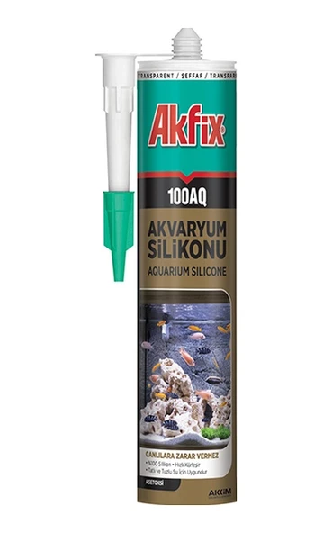 SİLİKON AKVARYUM AKFİX ŞEFFAF ürün görseli 1