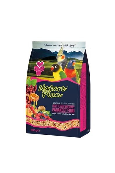 Nature Plan Paraket Yemi 800 gr ürün görseli 1