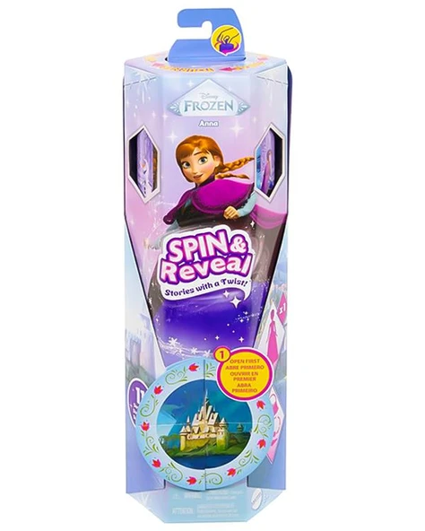 Disney Frozen Karlar Ülkesi Eğlenceli Sürprizler Anna Bebek JBG60 ürün görseli 1
