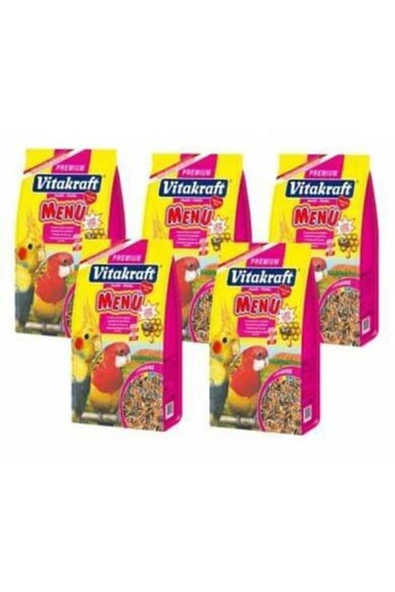 Vitakraft Premium Paraket Yemi 1 Kg x 5 Adet ürün görseli 1