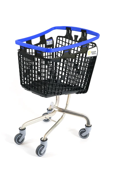 Plastik Market (Alışveriş) Arabası 100 L Loop Mavi ürün görseli 1