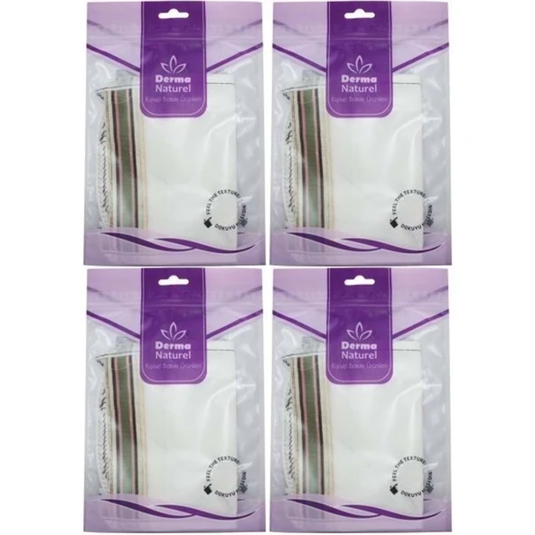 Derma Naturel Krep Kese - Krem MS-21 (4 Lü Set) ürün görseli 1