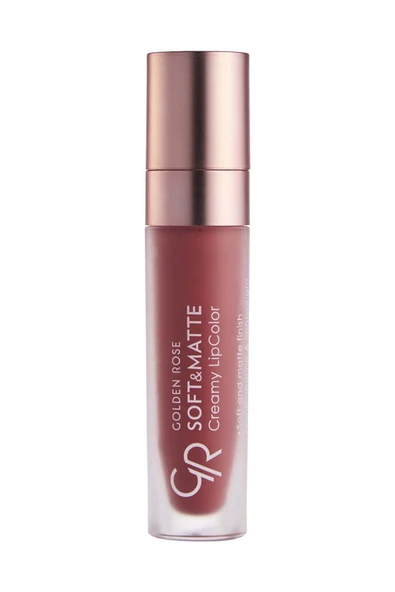 Golden Rose Soft & Matte Creamy Lipcolor No: 111 Indian Red - Likit Mat Ruj ürün görseli 1