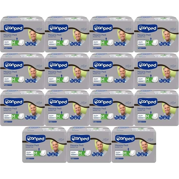 Canped Mesane Pedi Klasik Erkek M - Orta 180 Adet (15PK*12) ürün görseli 1