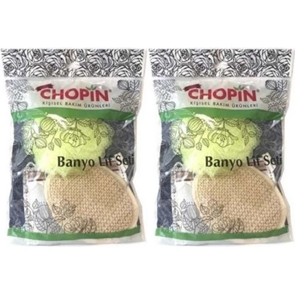 Derma Naturel Chopin Lif Seti (3 Parça) MS-18 (2 Li Set) ürün görseli 1
