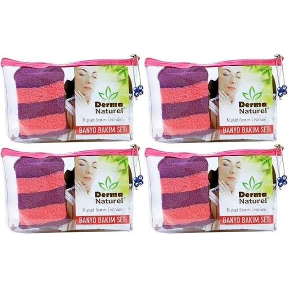 Derma Naturel Banyo Bakım Seti 4 Parça (4 Lü Set) ürün görseli 1