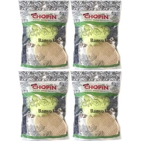 Derma Naturel Chopin Lif Seti (3 Parça) MS-18 (4 Lü Set) ürün görseli 1