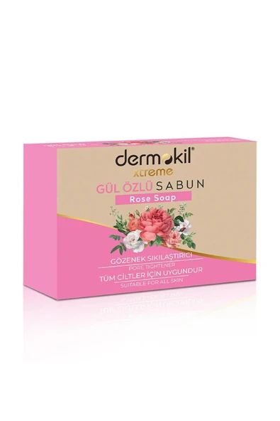Dermokil Gül Özlü Katı Bakım Sabunu 100 gr ürün görseli 1
