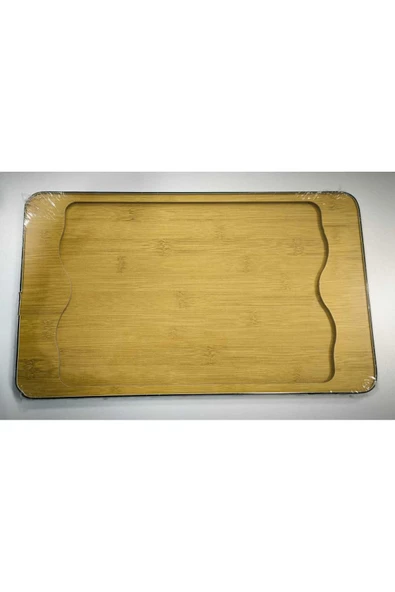 Zuzu Bambu Ceyiz Tepsisi  39X23 ürün görseli 1