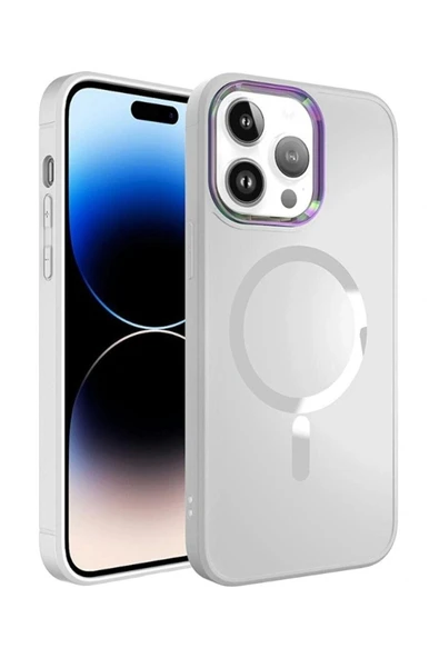 Concord iPhone 14 Pro Uyumlu Kılıf Magsafe Wireless Şarj Özellikli Stil Kapak ürün görseli 1