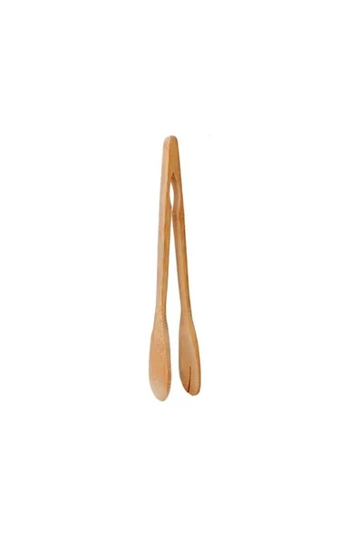 ilkatech Bambu Doğal Ahşap Maşa 30CM ürün görseli 1