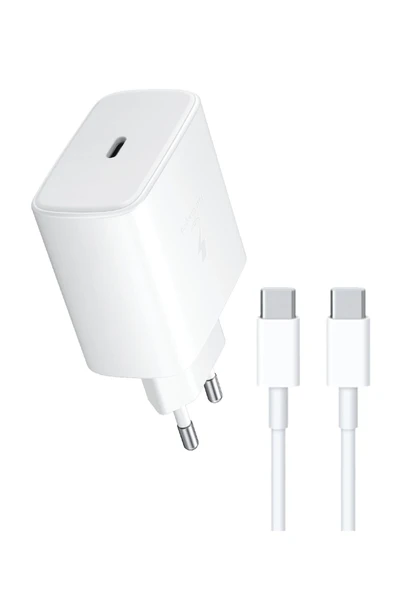Eta Tech 25w Type-c uyumlu xiaomi süper fast şarj cihazı ve kablosu ürün görseli 1
